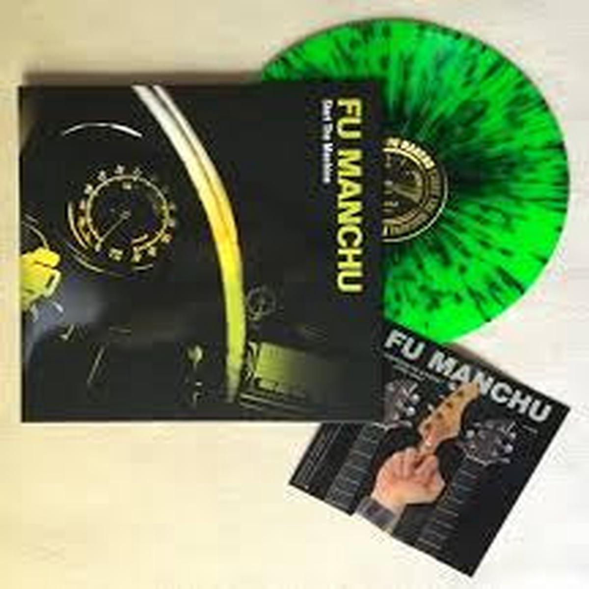 FU MANCHU-START THE MACHINE GREEN/ BLACK VINYL LP+ 7  FLEXI *NEW*