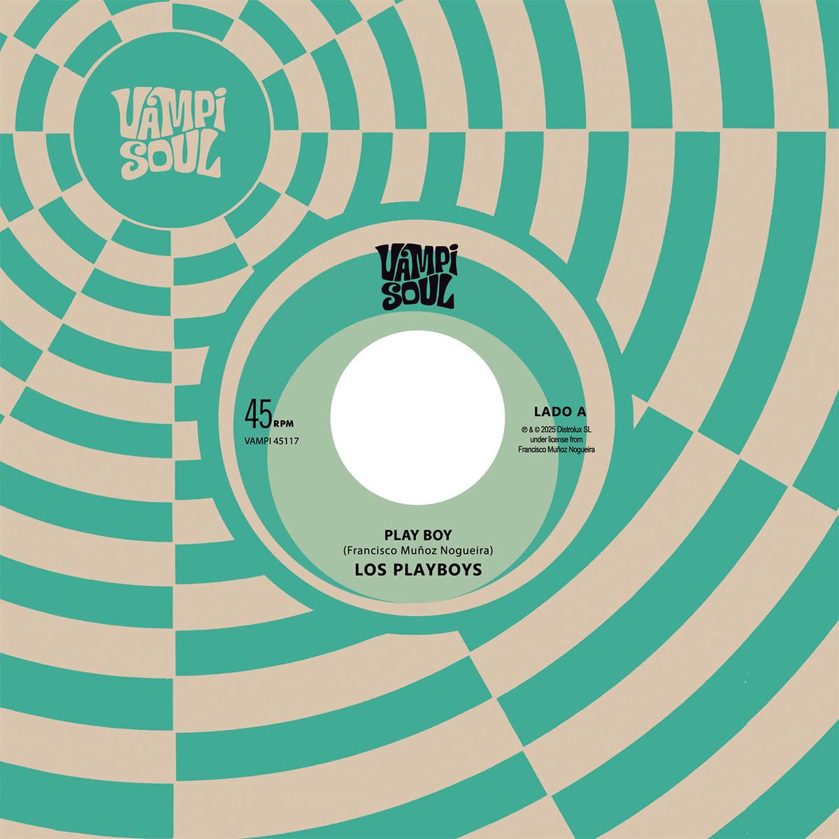 LOS PLAYBOYS / LOS ROGERS - Play Boy / Descarga Rogers - 7" - Black Vinyl [JAN 16]