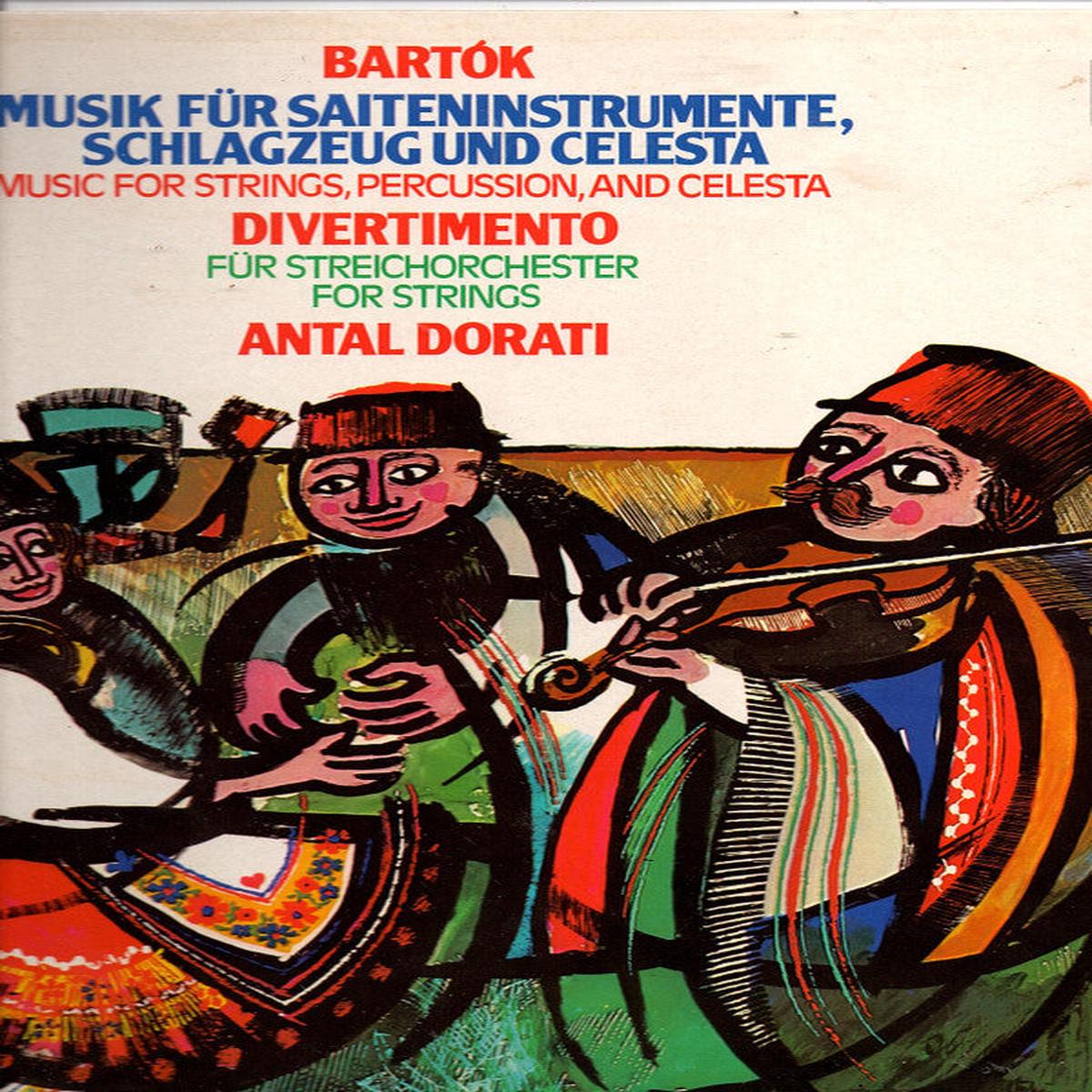 Bartk* - Philharmonia Hungarica, Antal Dorati - Musique Pour Cordes, Percussion Et Clesta / Suite De Danses - LP