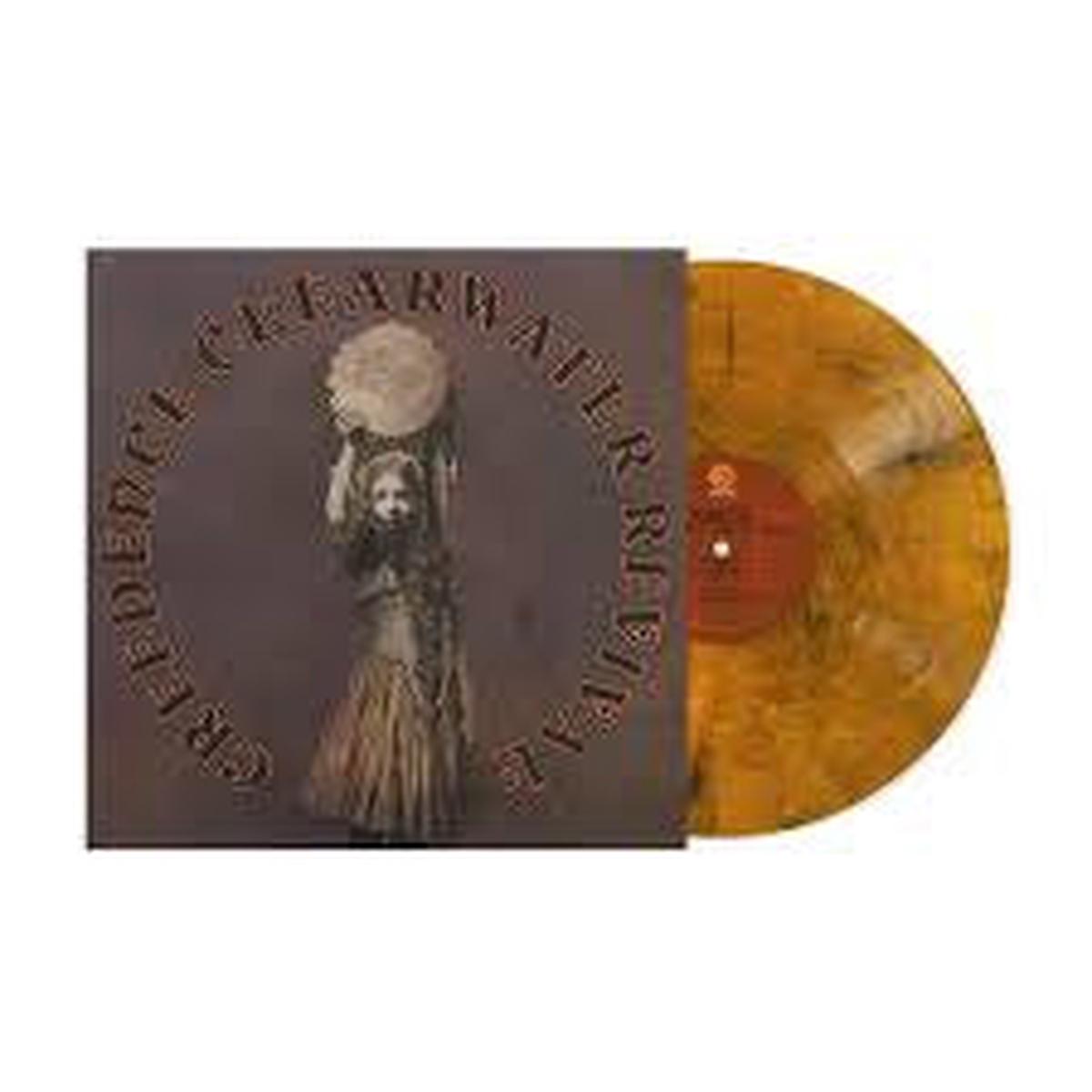 CREEDENCE CLEARWATER REVIVAL- MARDI GRAS GOLD SMOKE VINYL LP *NEW*