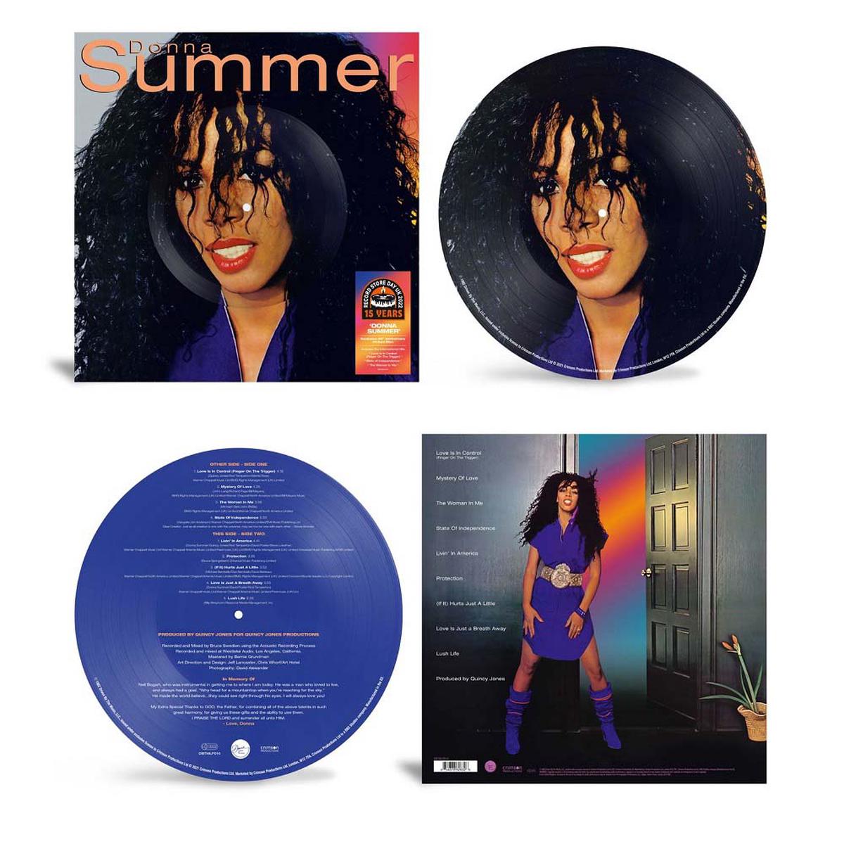 Donna Summer Donna Summer 40th Anniversary Vinyl LP Picture Disc RSD 2022 - Default Title