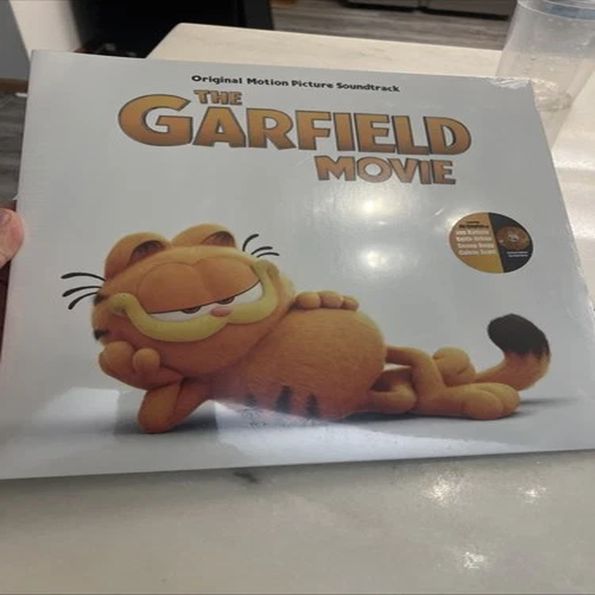 New The Garfield Movie (Original Soundtrack) Orange Vinyl Lp Sealed Record Mint