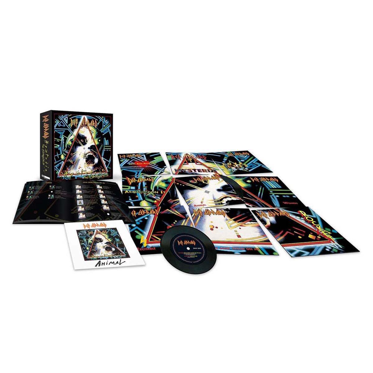 Def Leppard The Hysteria Singles Ltd  7" Box Set New 2018