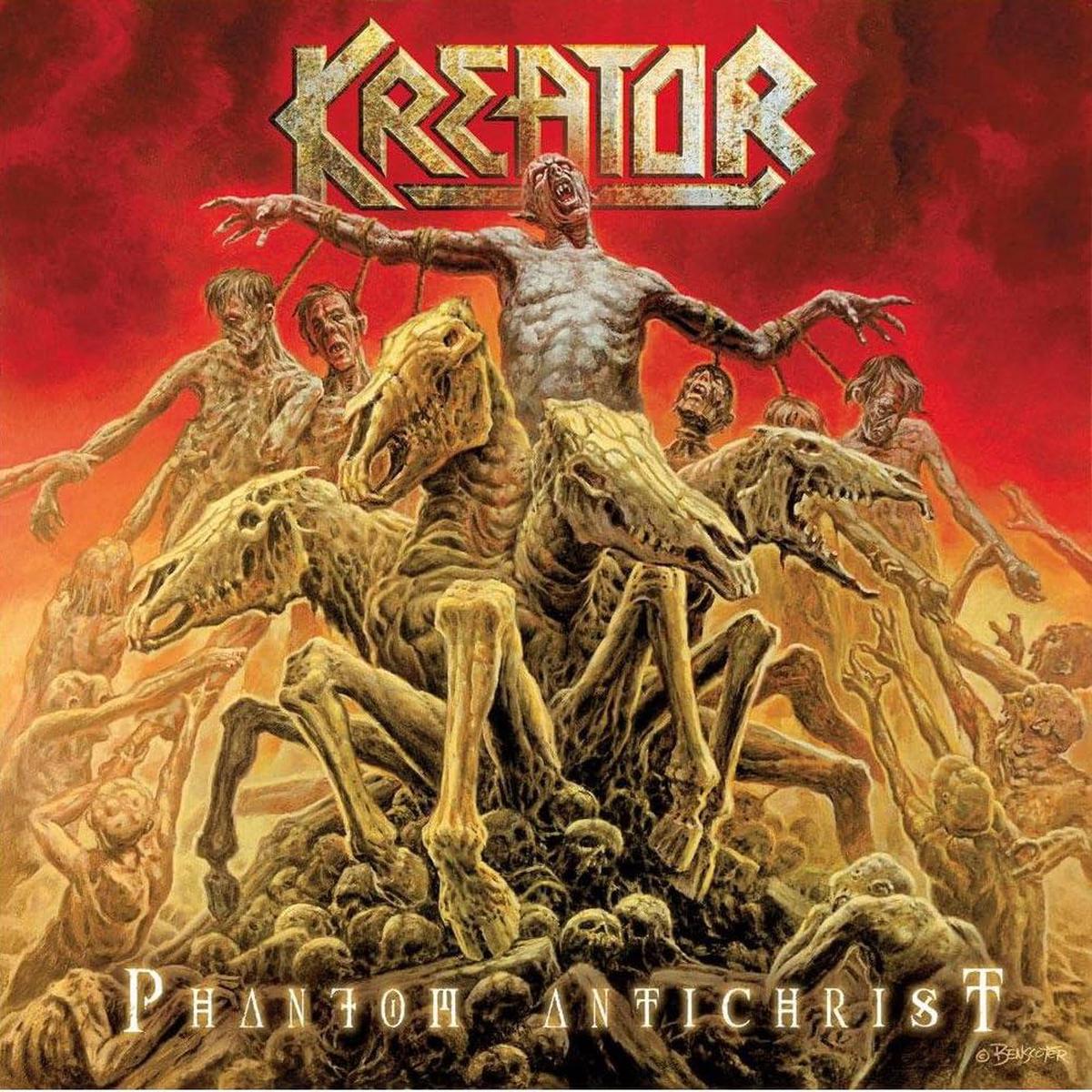 Kreator - Phantom Antichrist (2LP)(Yellow)