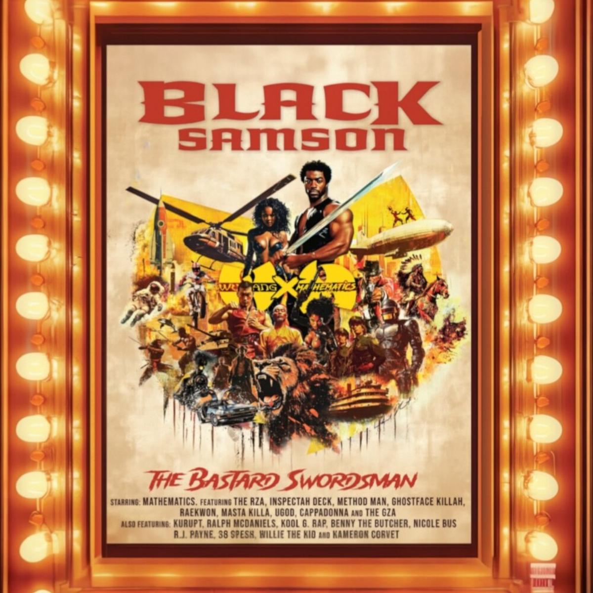 Wu-Tang And Mathematics - Black Samson, The Bastard Swordsman: Wu-Tang, The Saga Continues Collection -  [180g LP]