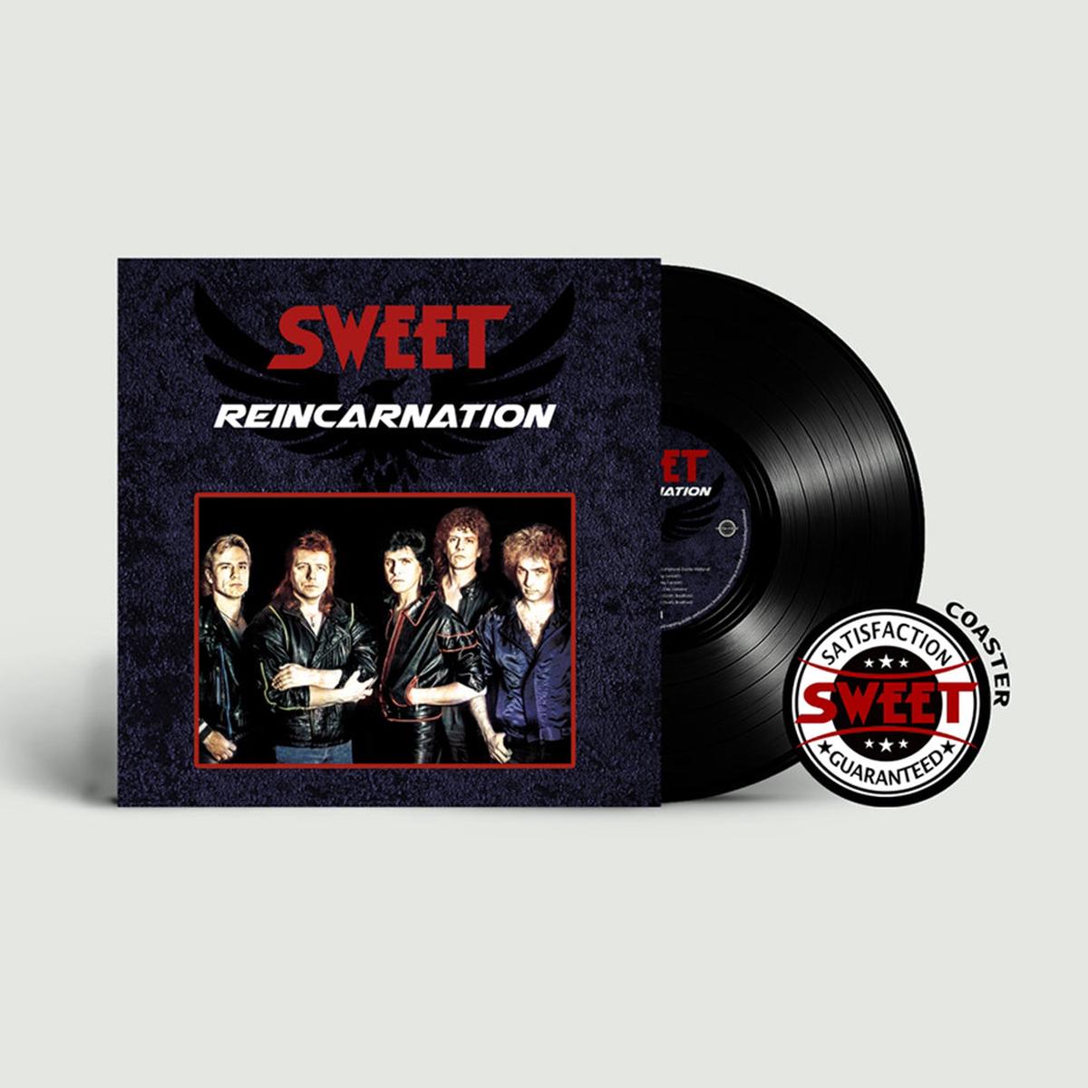 SWEET - Reincarnation (w/ Coaster) - LP - Black Vinyl [APR 10]