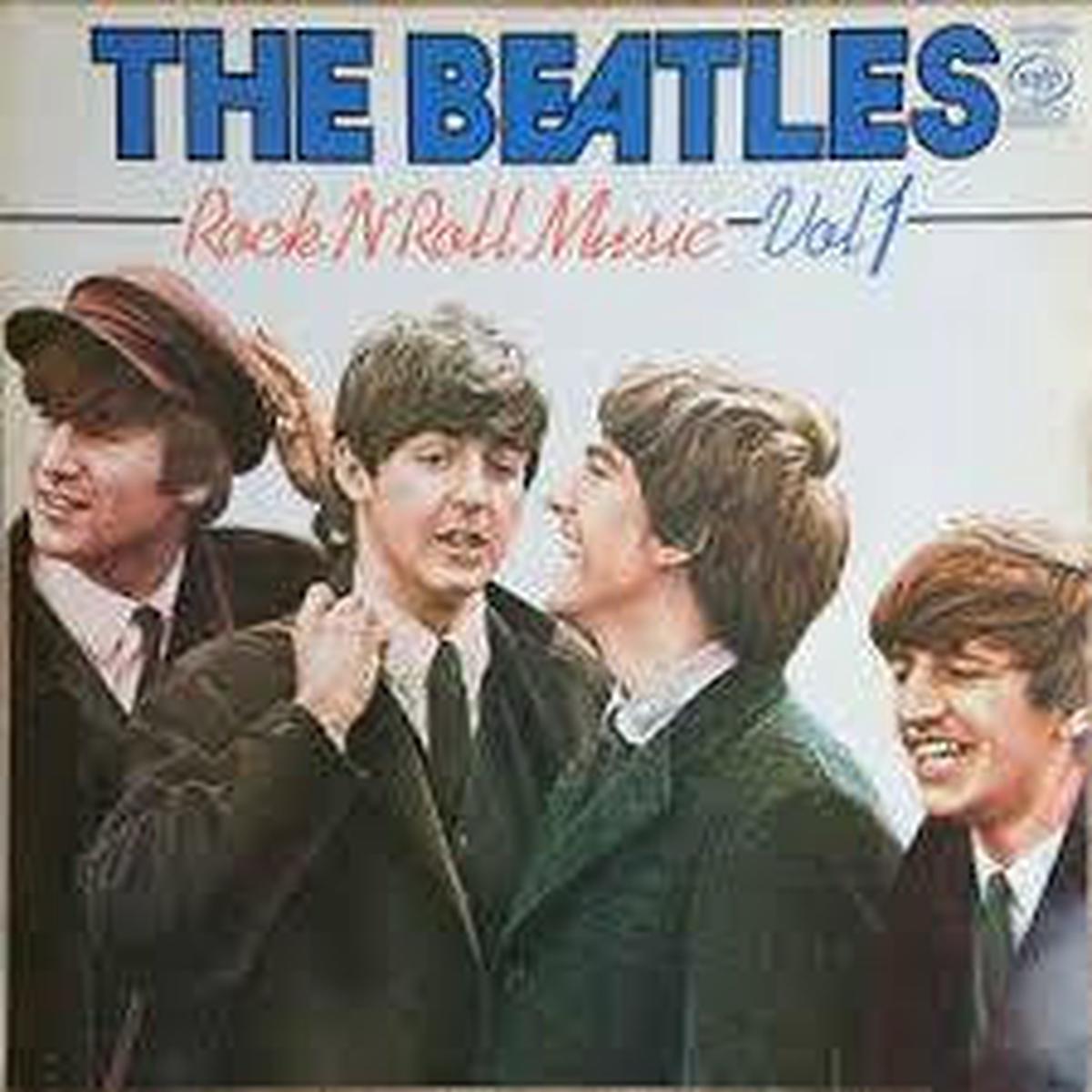 BEATLES THE-ROCK  N  ROLL MUSIC VOL 1 LP VG+ COVER VG+
