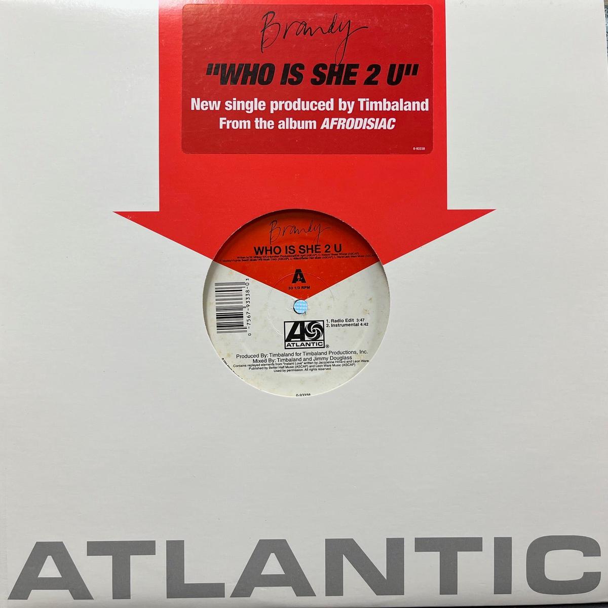 BRANDY / Who Is She 2 U (0-93338, 12inch)