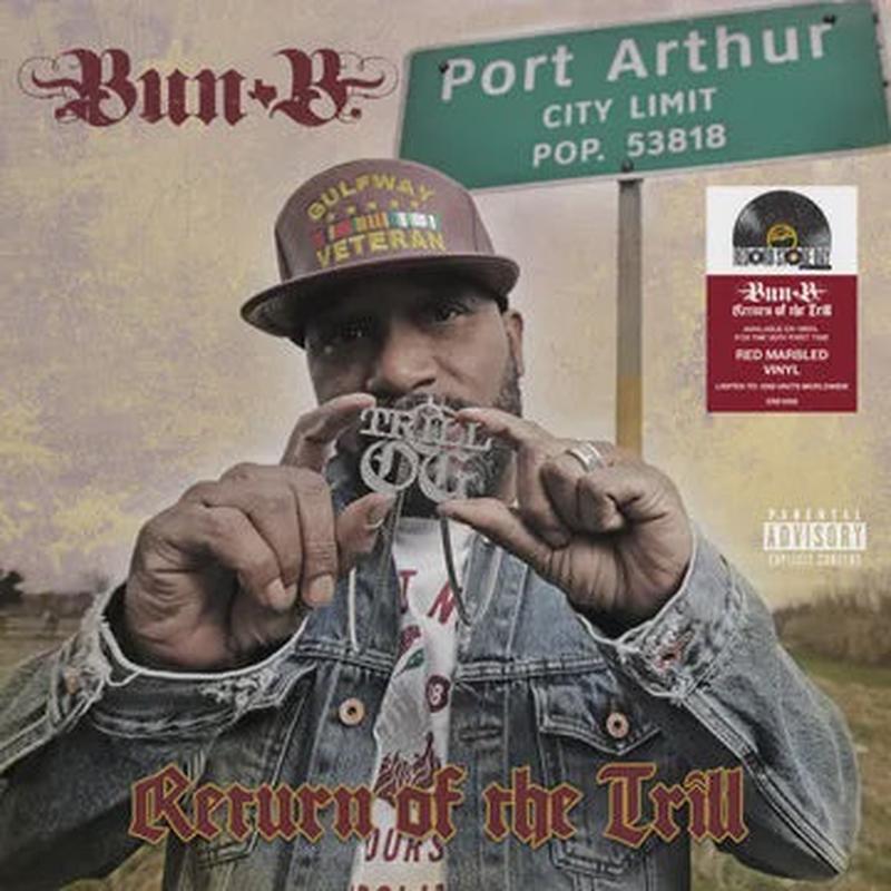 BUN B-RETURN OF THE TRILL RED MARBLED VINYL 2LP *NEW*