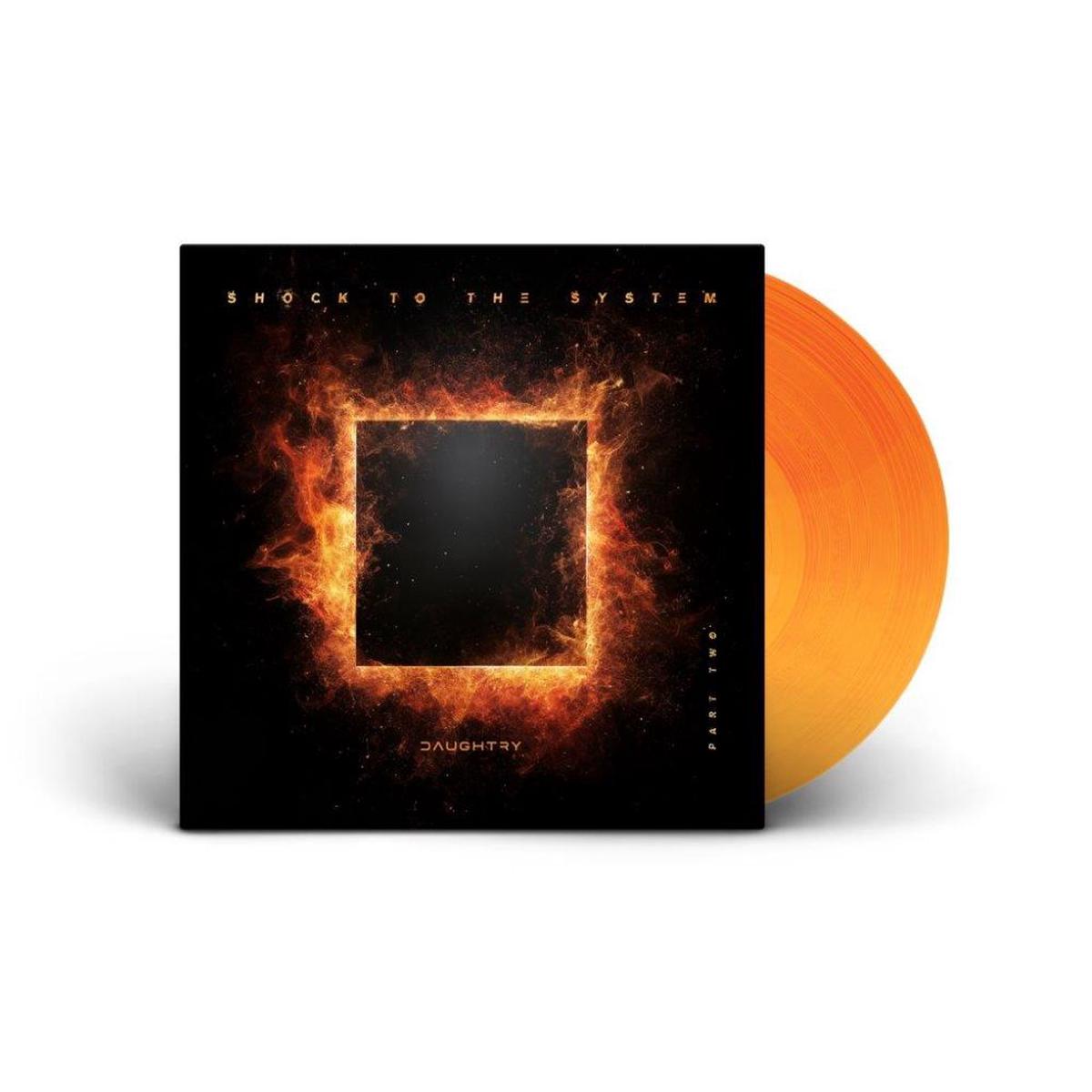 Daughtry SHOCK TO THE SYSTEM (PART TWO) Vinyl LP Orange Colour 2025
