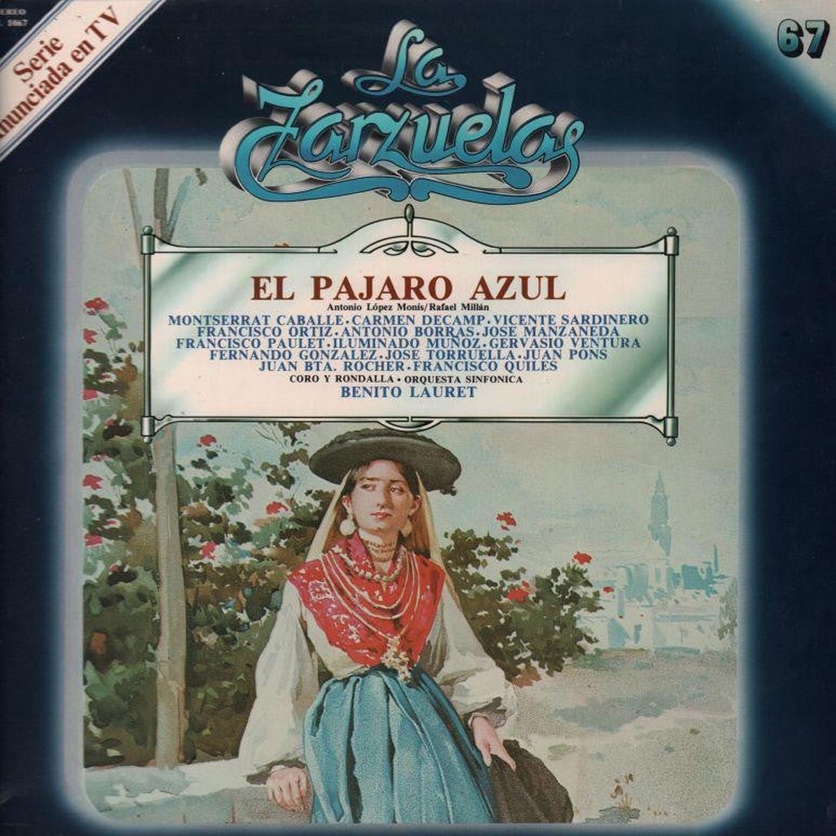 El Pajaro Azul Benito Lauret-Zacosa-Vinyl LP-VG/Ex+