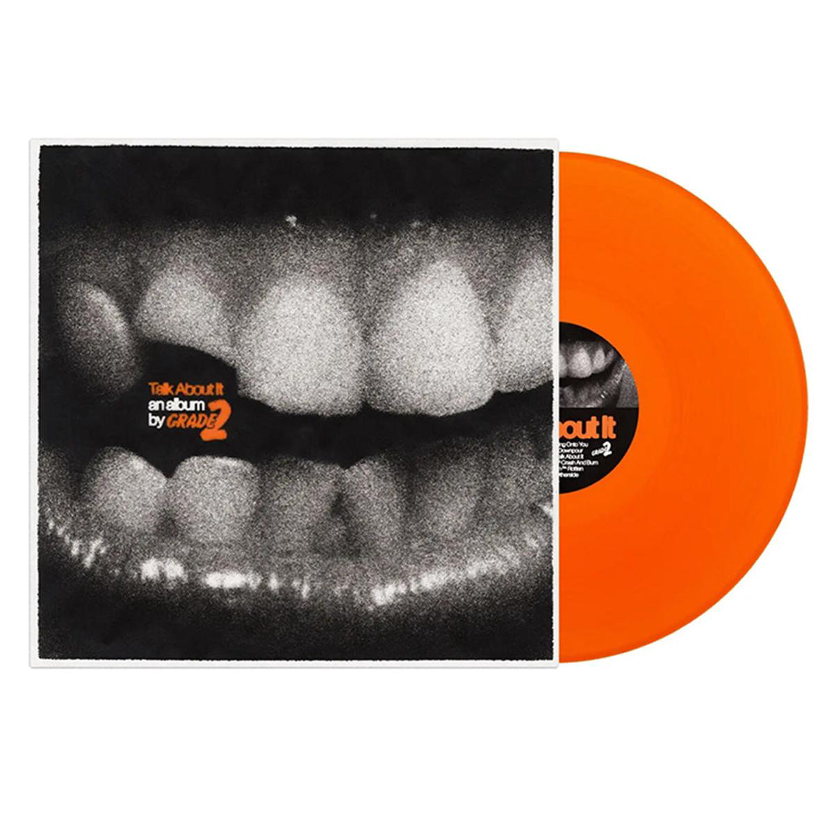 GRADE 2 8211 Talk About It 8211 LP 8211 Orange Vinyl APR 3