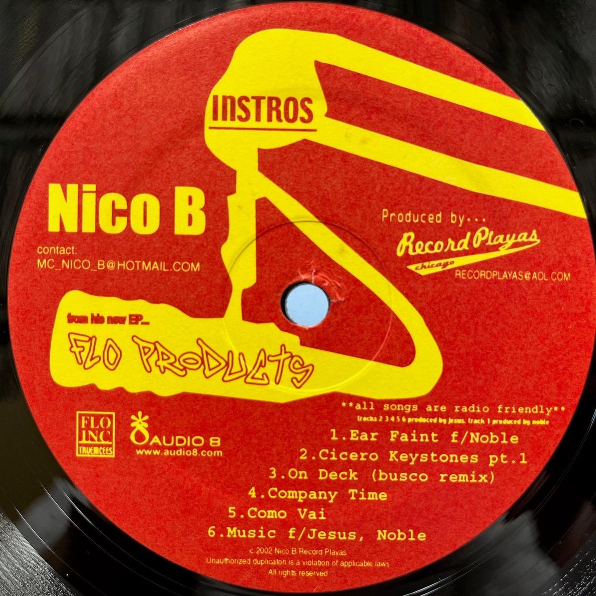 NICO B / Flo Products (A8003, 12inch)