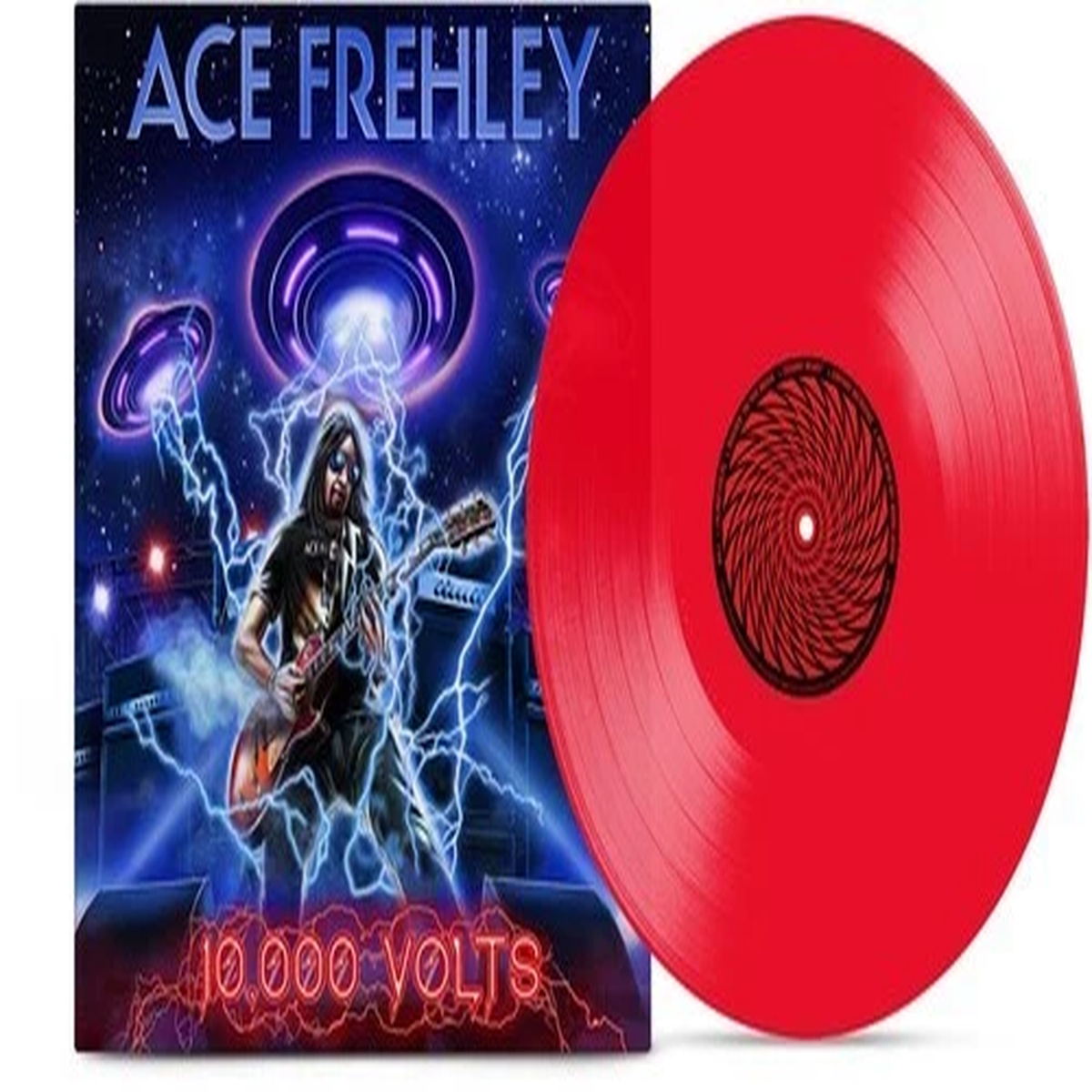 Ace Frehley - 10,000 Volts - Red [New Vinyl LP] Colored Vinyl, Red