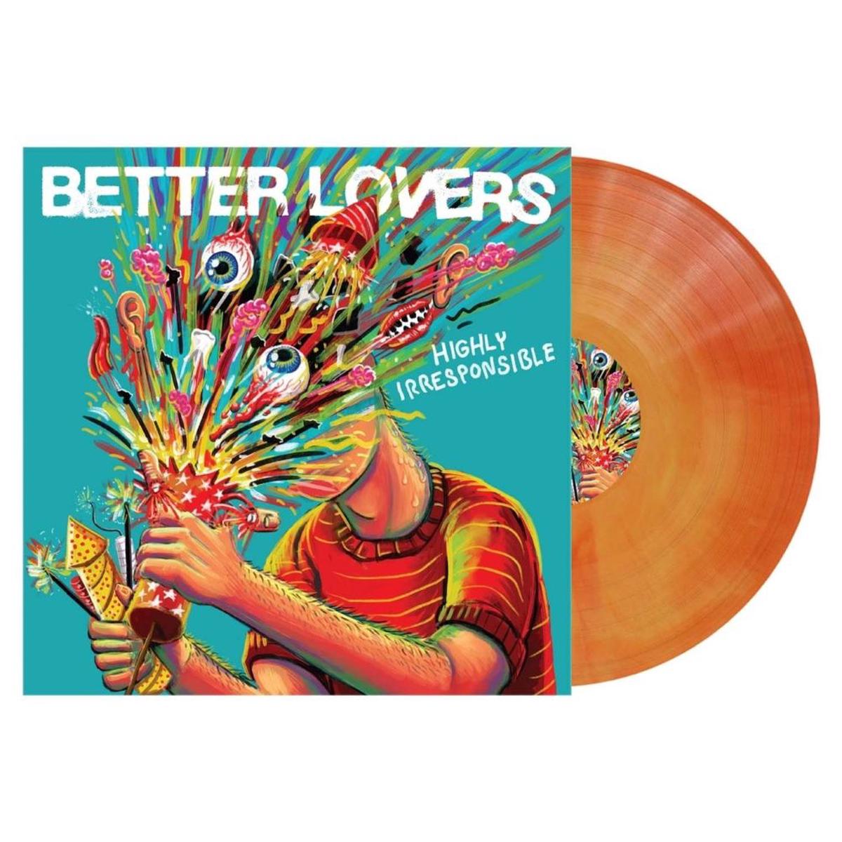 Better Lovers Highly Irresponsible Vinyl LP Orange Galaxy Colour 2025 - Default Title