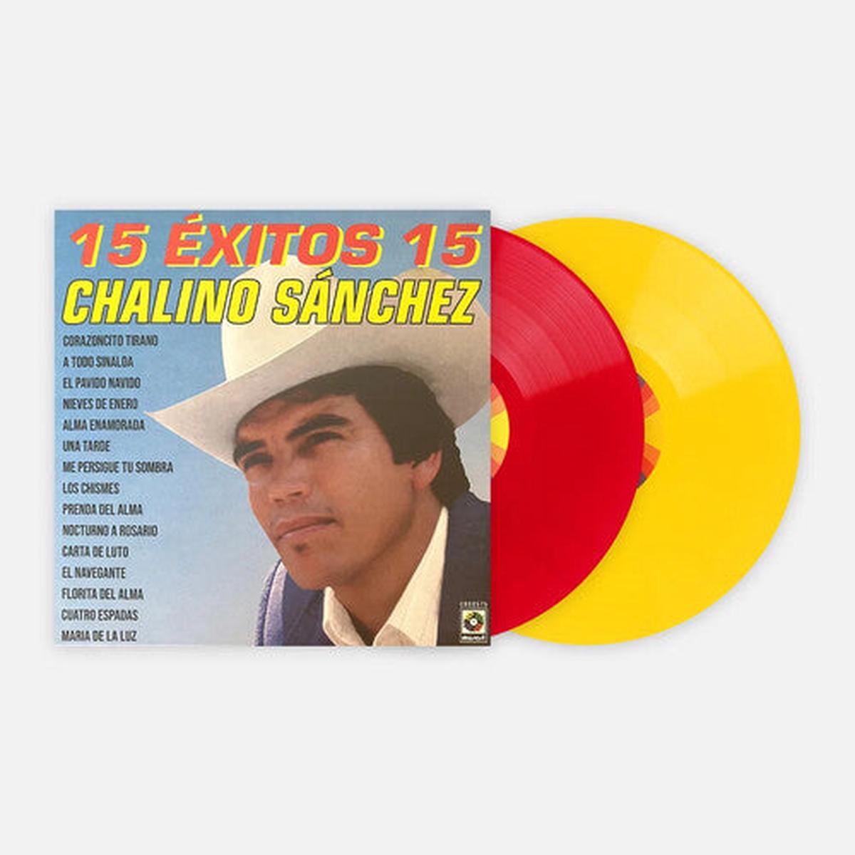 Chalino Sanchez - 15 Exitos 15 - Red & Yellow Colored Vinyl [Import]