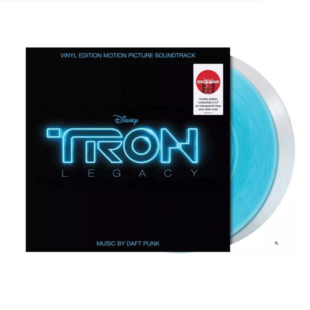 DAFT PUNK 8211 Tron Legacy (Vinyl Edition Motion Picture Soundtrack) 8211 2LP 8211 Transparent Blue 038 Clear Vinyl