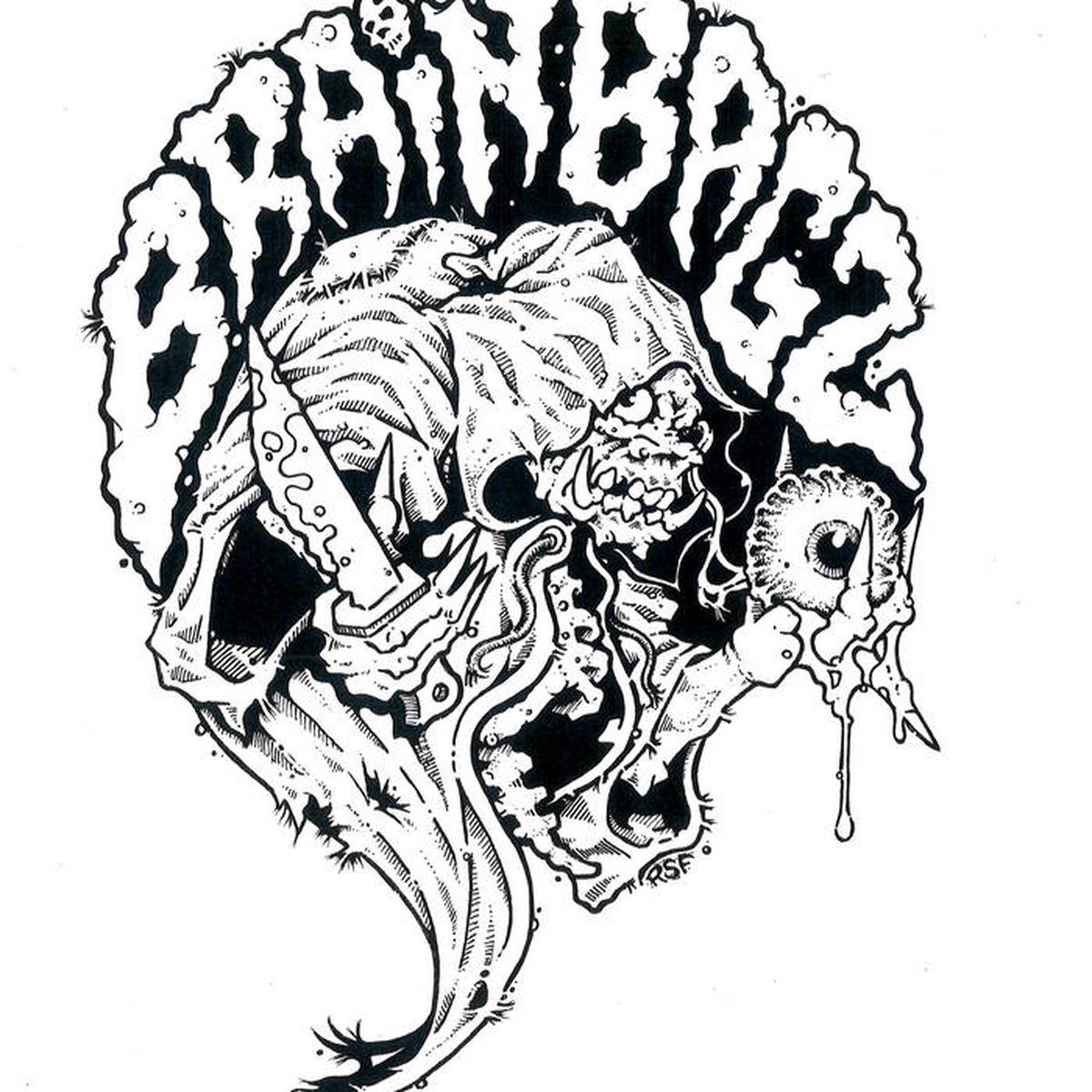 Brain Bagz / Blood Bags - Brain Bagz / Blood Bags Split LP
