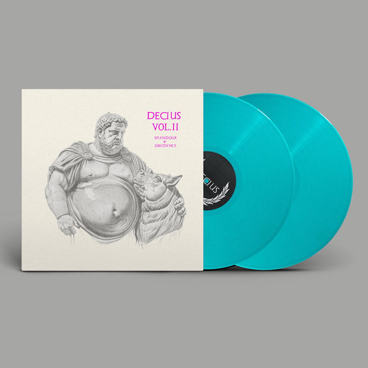 DECIUS - Decius Vol. II (Splendour & Obedience) - 2LP - 'Neptune Turquoise' Colour Vinyl