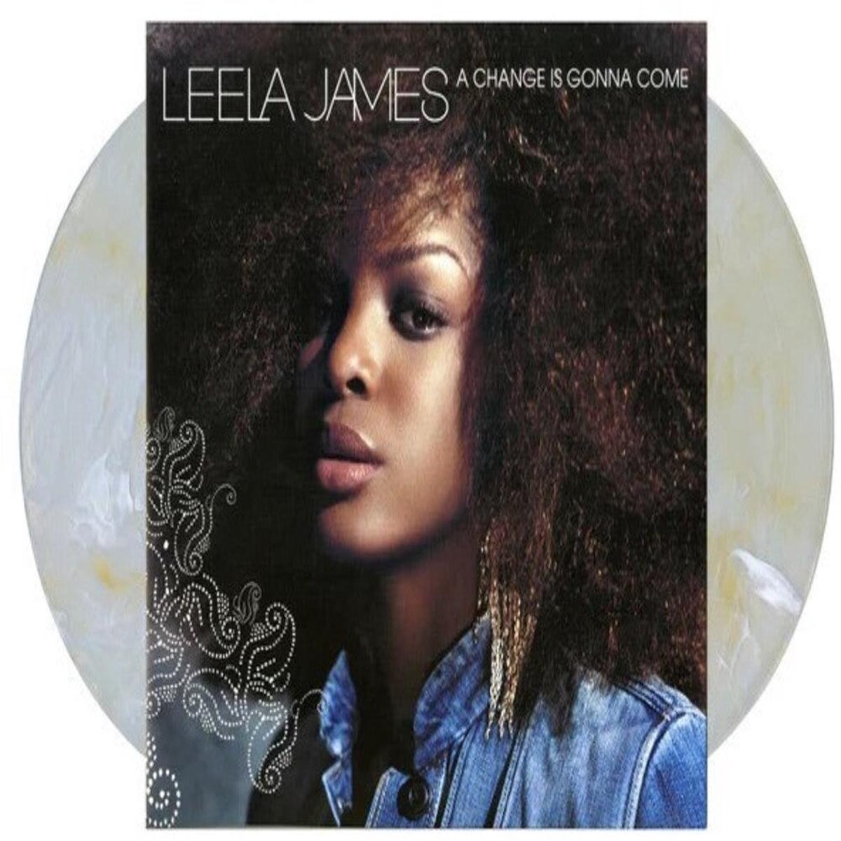 Leela James - Change Is Gonna Come [Colored Vinyl] (Gol) (Wht)