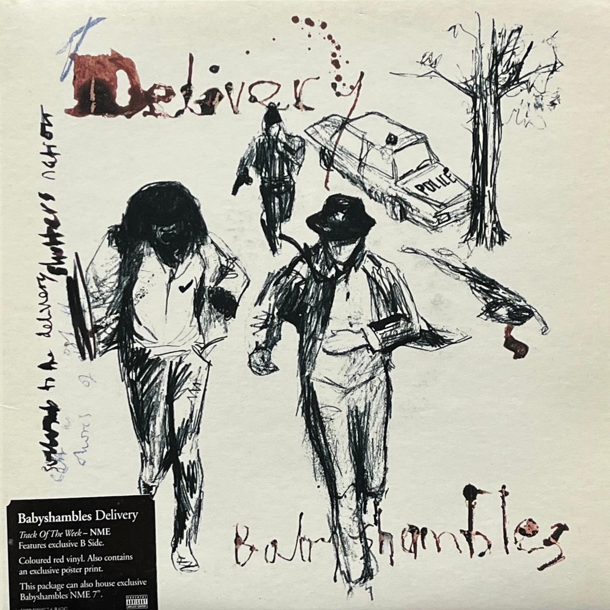 BABYSHAMBLES / Delivery (Red Vinyl) (Parlophone R 6747, 7inch)