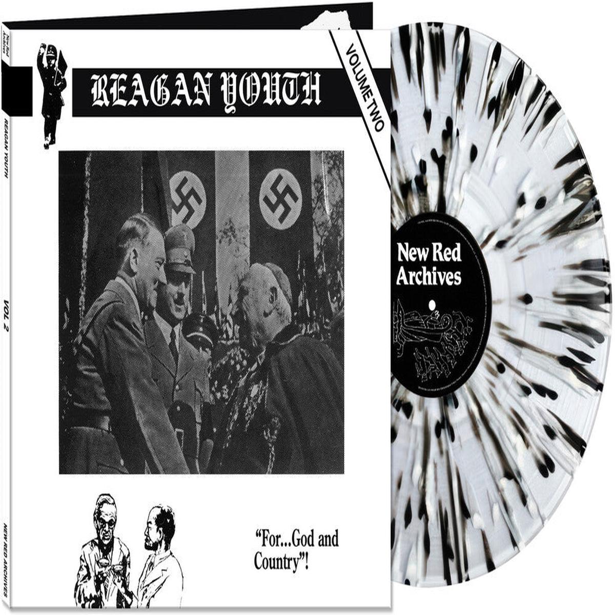 Reagan Youth - Volume Two [Black / White Splatter]