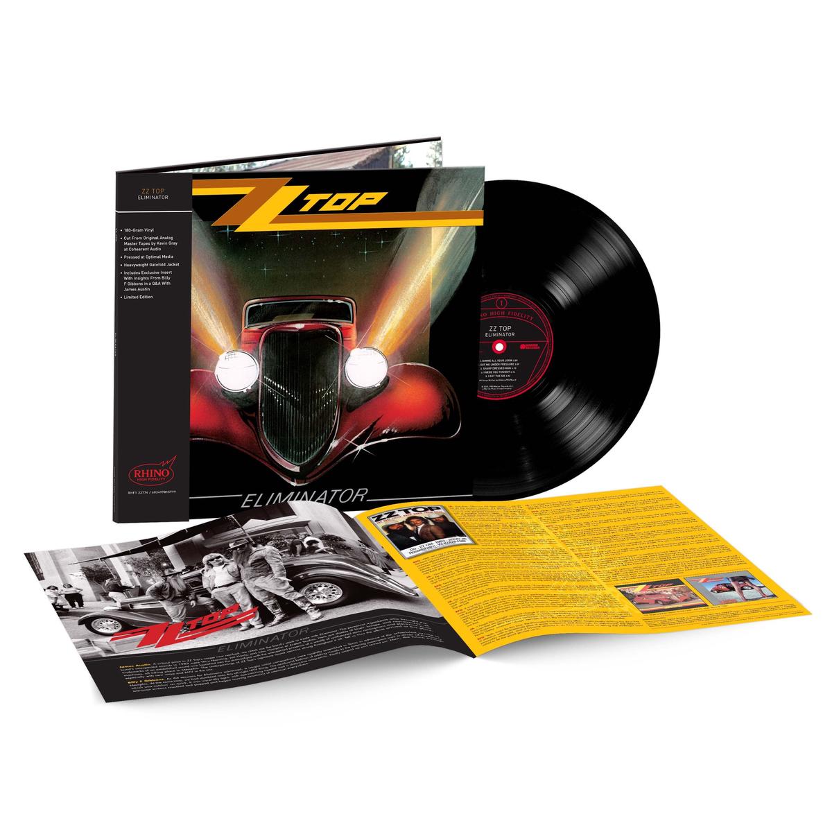 ZZ Top - Eliminator (Rhino Hi-Fi VINYL) | Mint (M) Mint (M)