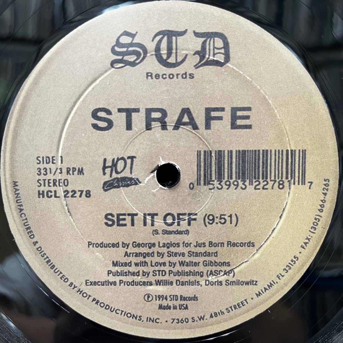 STRAFE / Set It Off (HCL 2278, 12inch)