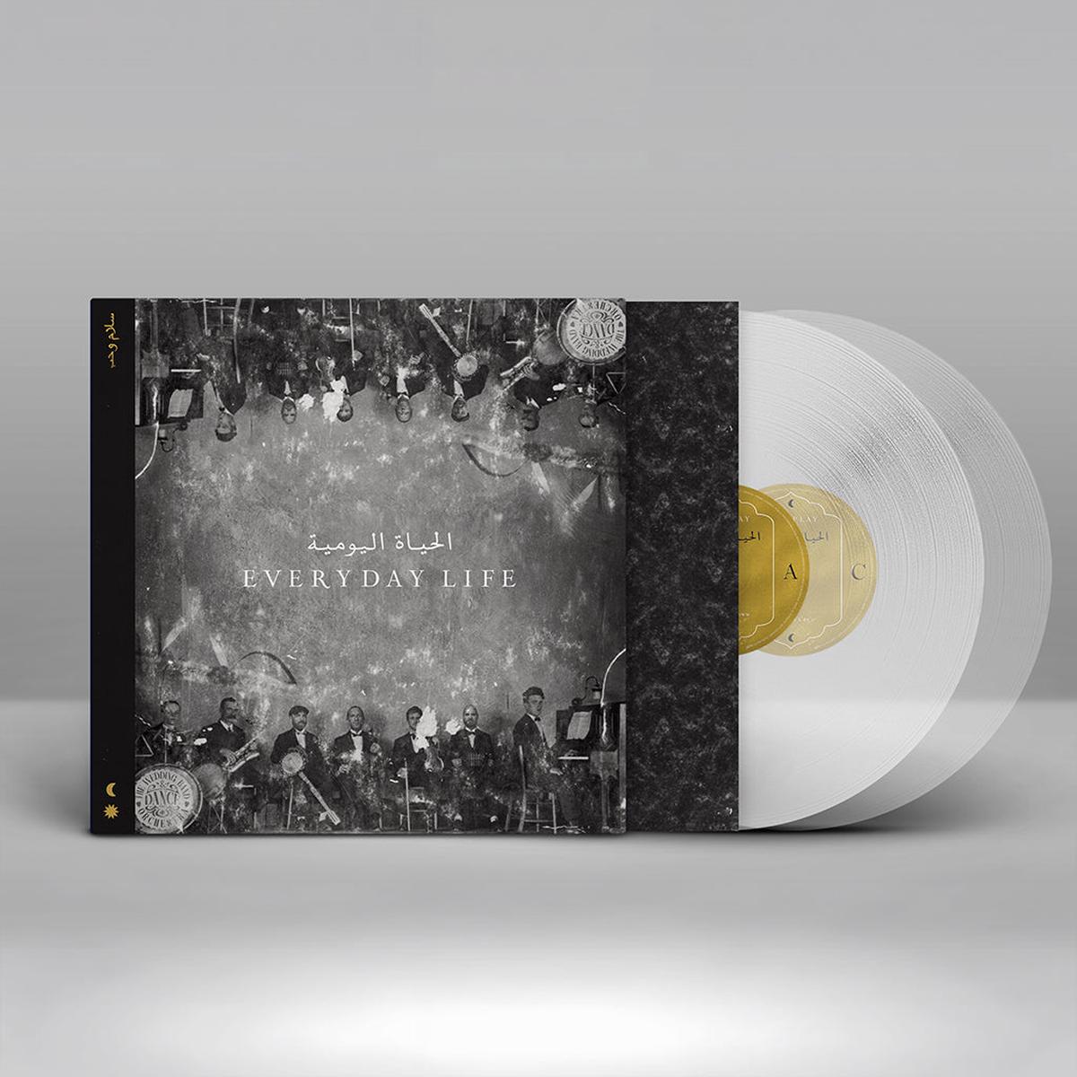 COLDPLAY - Everyday Life (Reissue) - 2LP - Clear EcoRecord