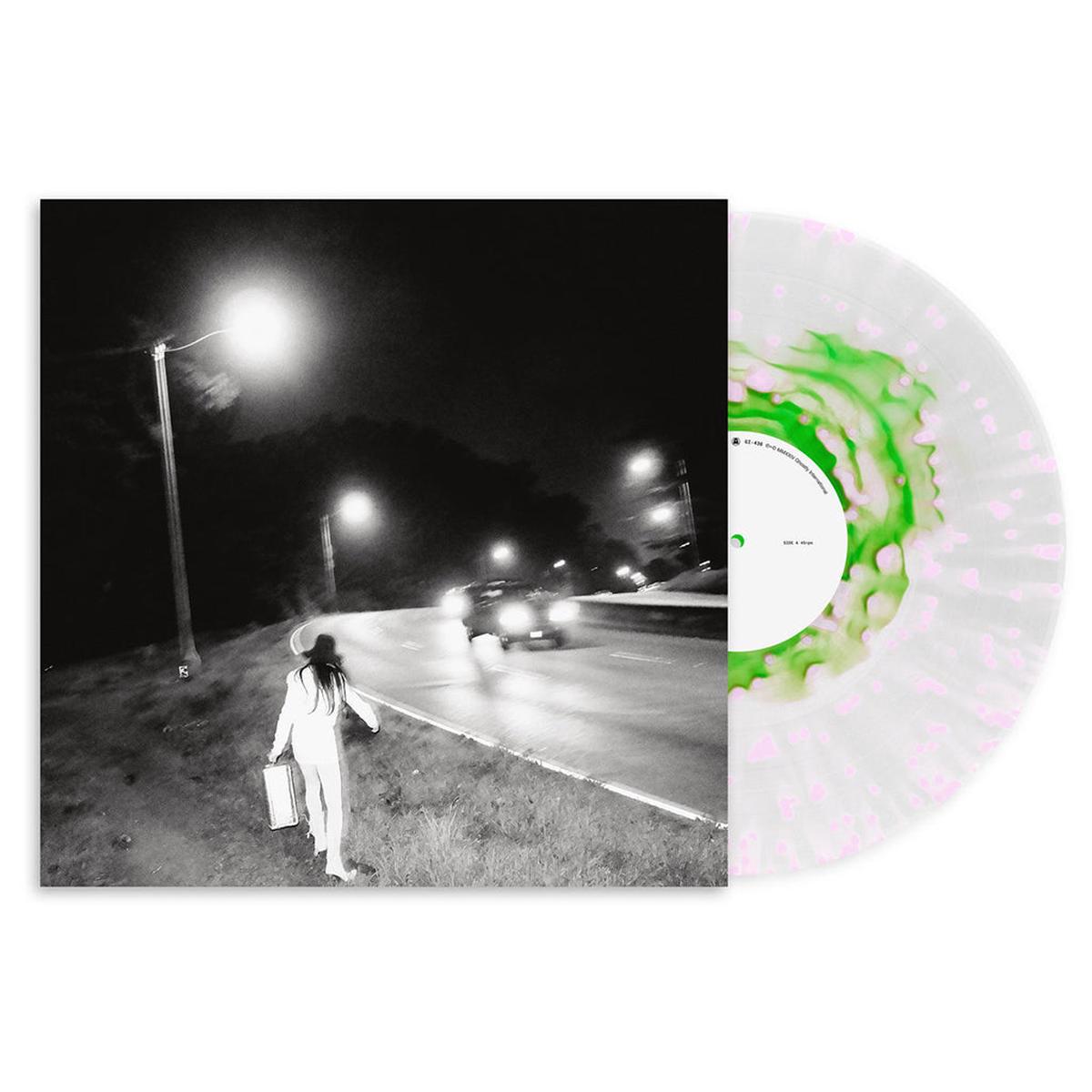 CRUSHED - Extra Life - 12'' EP - Clear + Green With Pink Splatter Vinyl