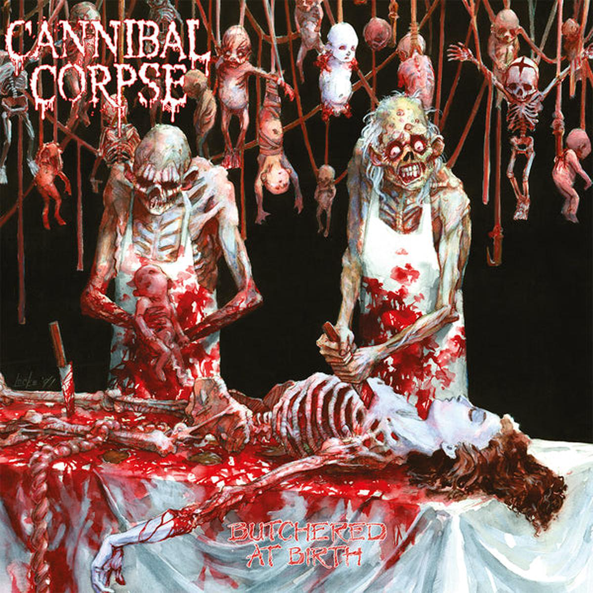 CANNIBAL CORPSE 8211 Butchered At Birth (Reissue) 8211 LP 8211 Black Vinyl