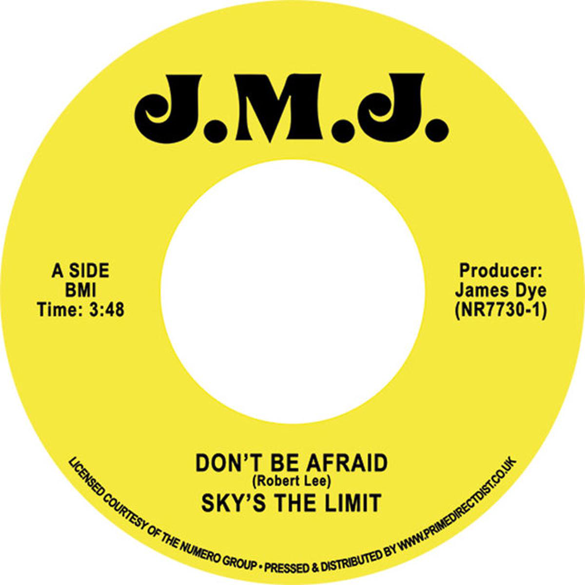 SKY8217S THE LIMIT 8211 Don8217t Be Afraid Don8217t Be Afraid 8211 Instrumental 8211 78221 8211 Vinyl RSD 2022