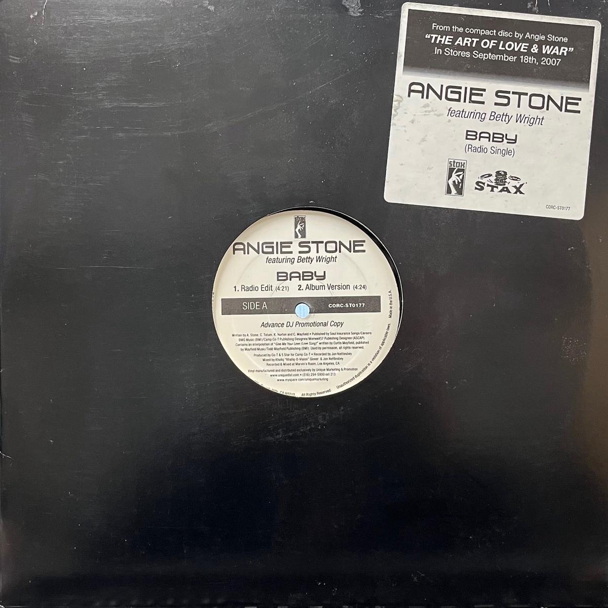 ANGIE STONE / Baby (CORC-ST0177, 12inch)