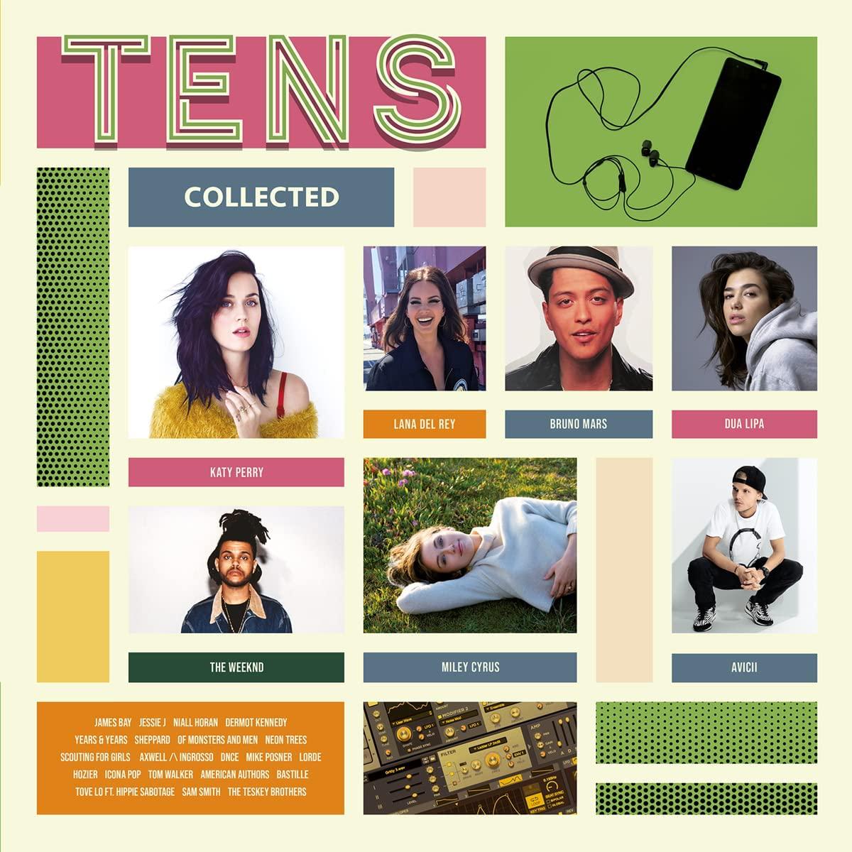 Tens Collected / Various Limited Translucent Blue