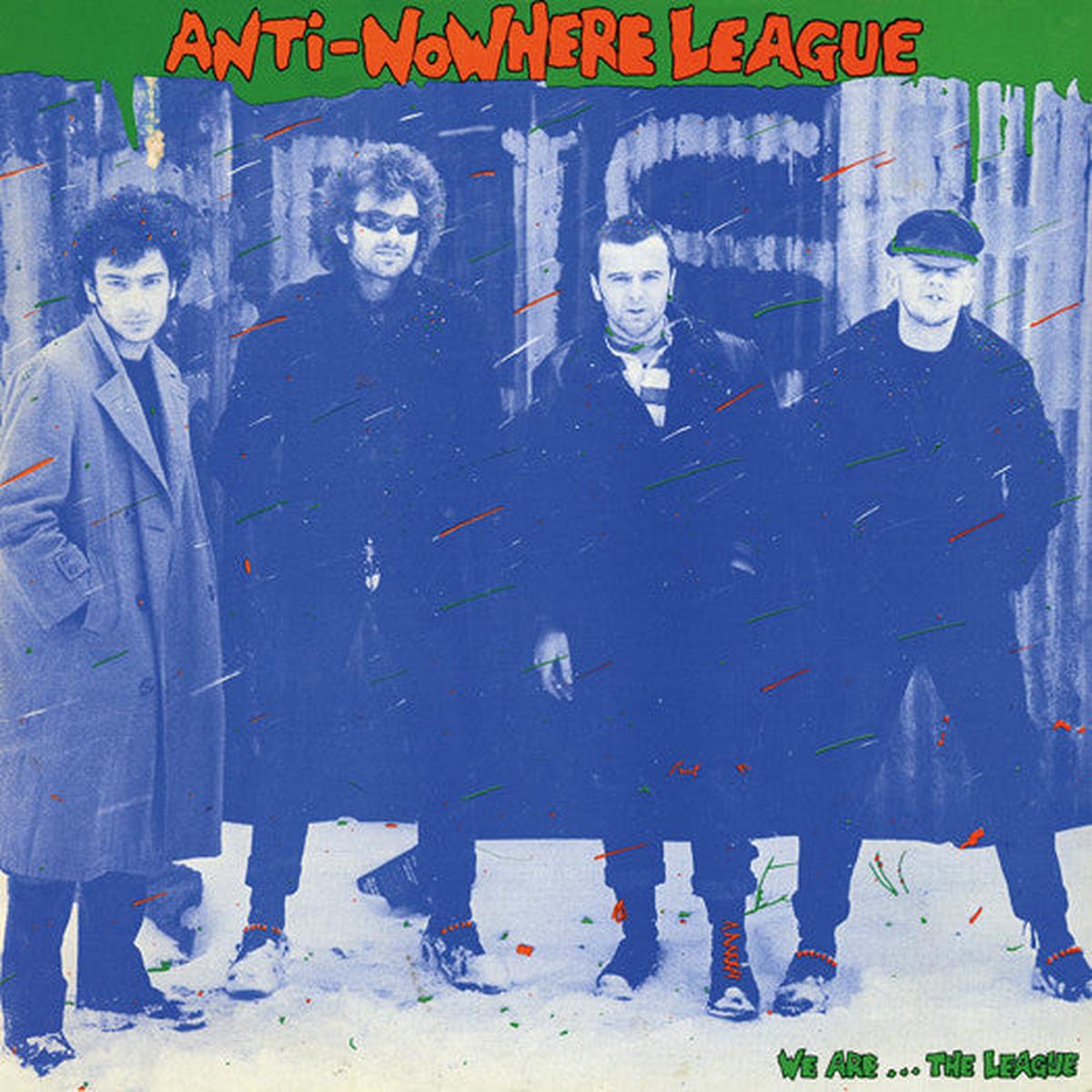 ANTI NOWHERE LEAGUE WE ARE THE LEAGUE DOUBLE LP VINYL 33RPM NEW - Default Title