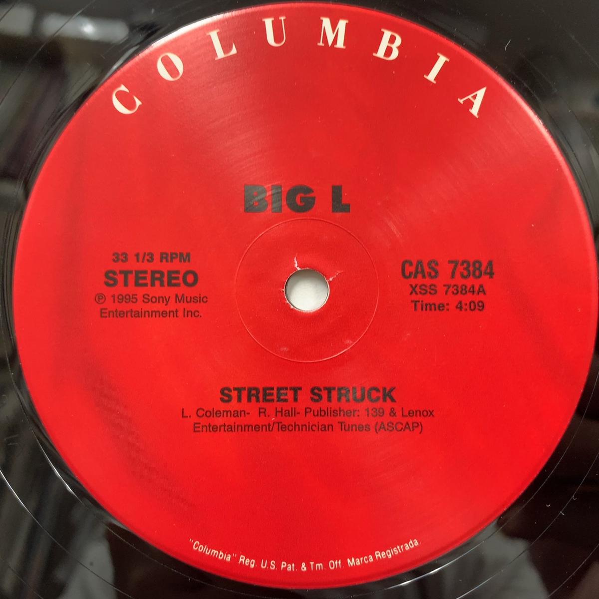 BIG L / Street Struck (CAS 7384, 12inch)