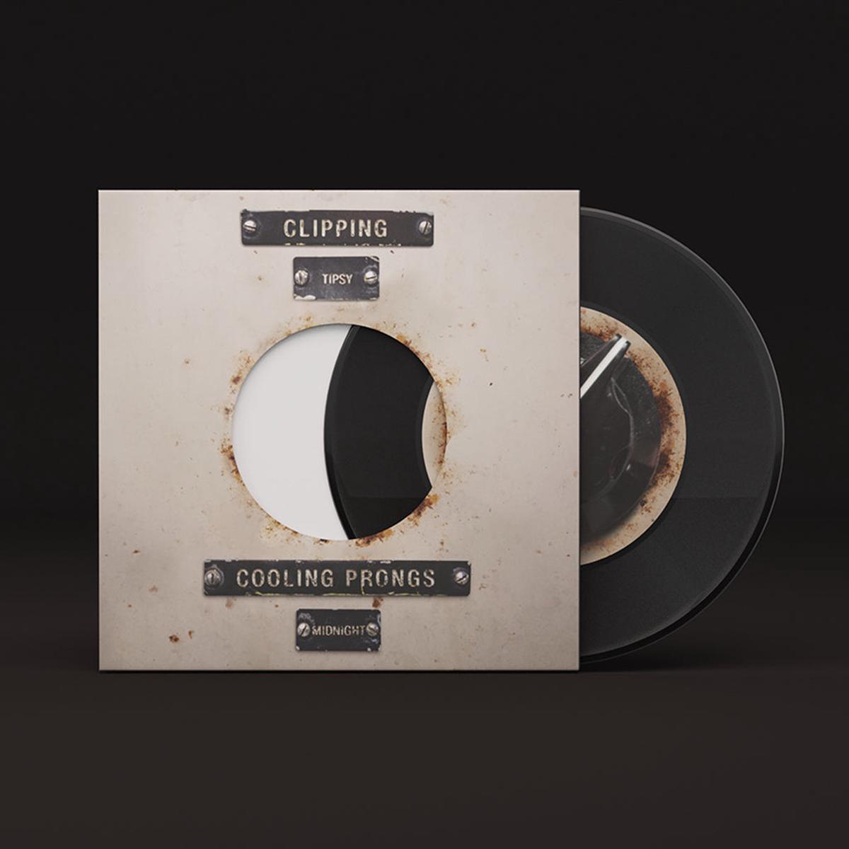 CLIPPING. / COOLING PRONGS - Tipsy b/w Midnight - 7'' - Vinyl