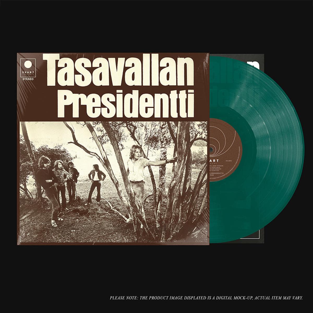 TASAVALLAN PRESIDENTTI - II (Reissue) - LP - Transparent Green Coloured Vinyl [APR 3]