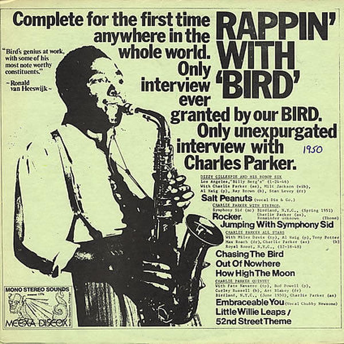 Charlie Parker - Rappin  With Bird - LP