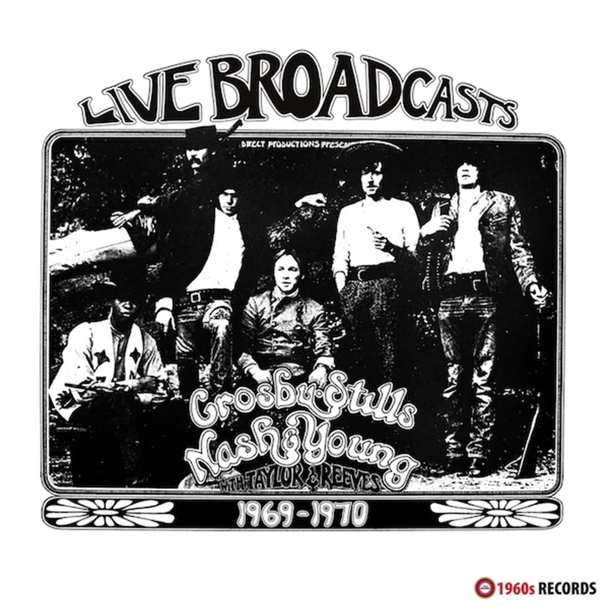 CROSBY, STILLS, NASH & YOUNG - Live Broadcasts 1969 - 1970 - LP - Vinyl [DEC 15]