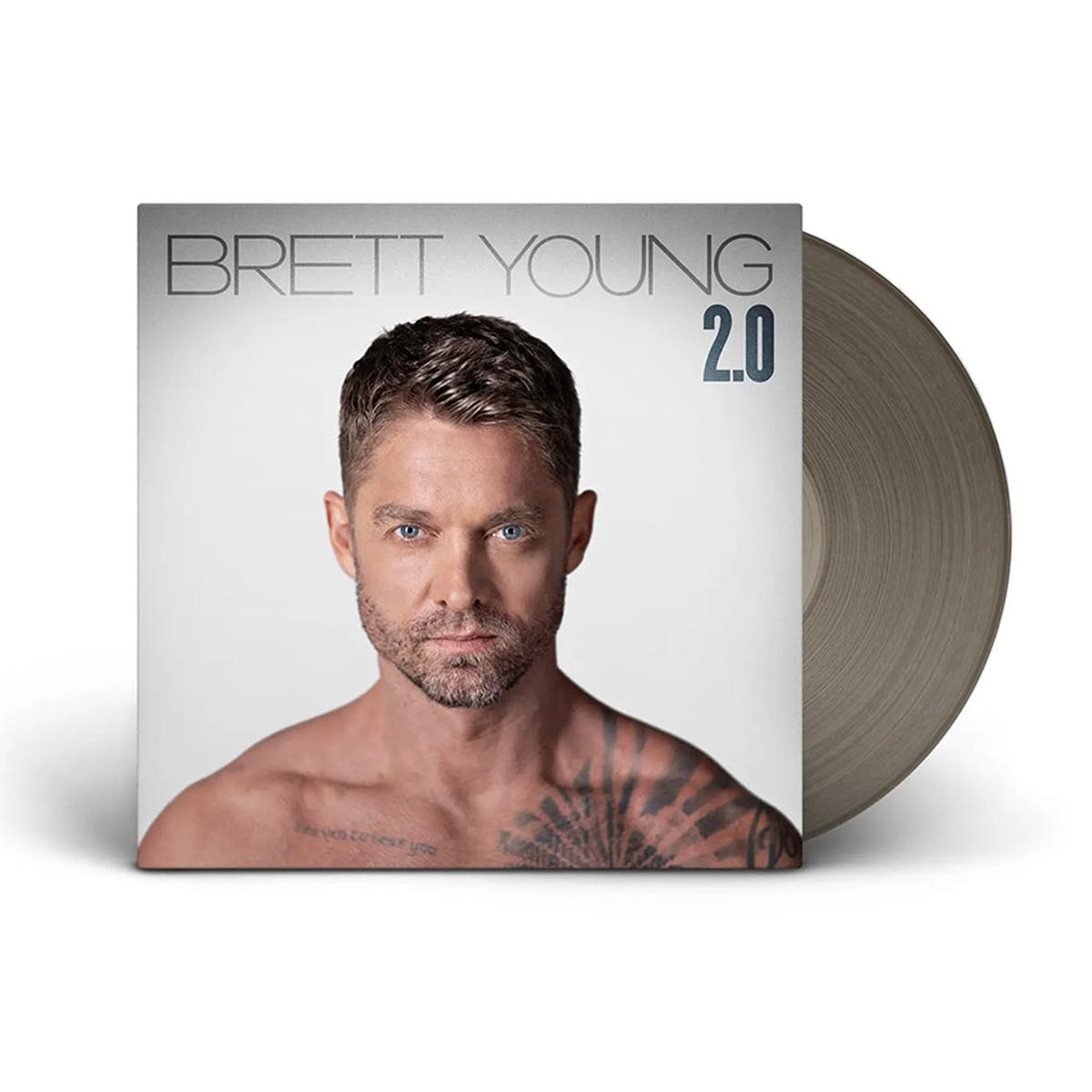BRETT YOUNG 8211 20 8211 LP 8211 8217Black Ice8217 Colour Vinyl