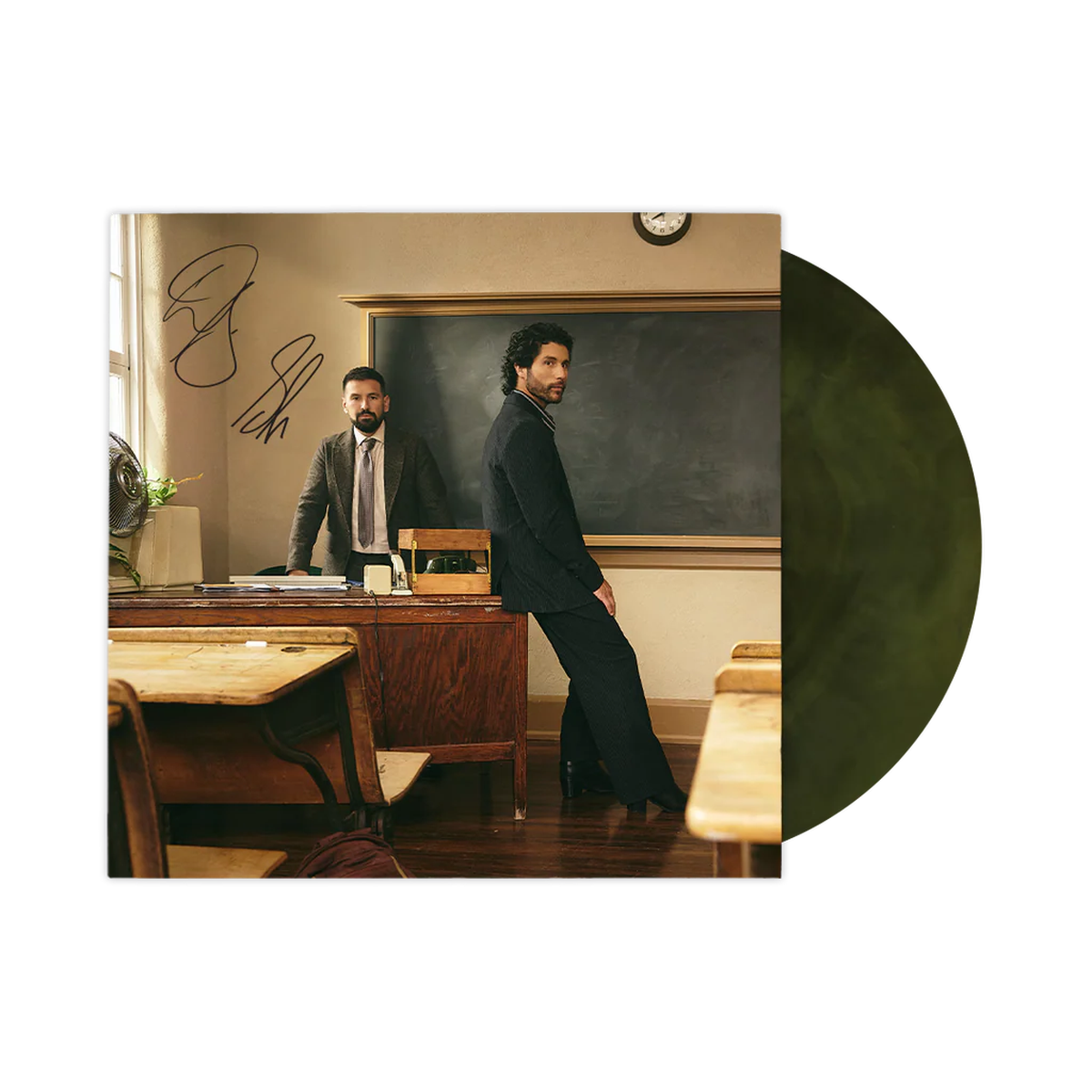 Young Chalkboard Green Vinyl (Signed) [LP]