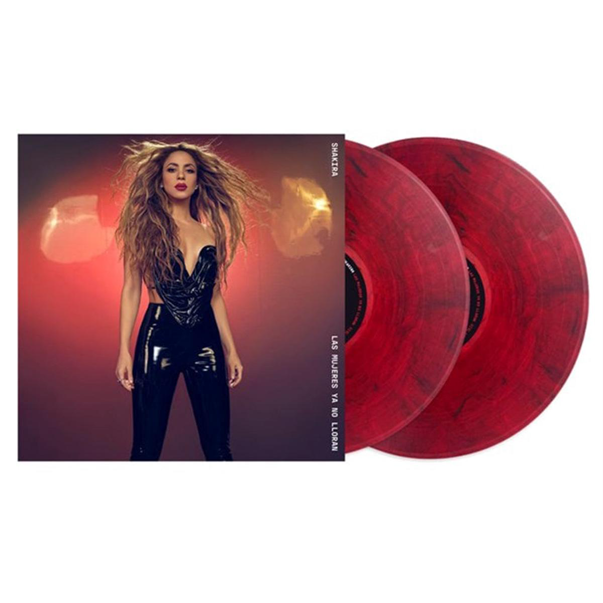 SHAKIRA 8211 Las Mujeres Ya No Lloran (Ruby Version) 8211 2LP 8211 Red Vinyl