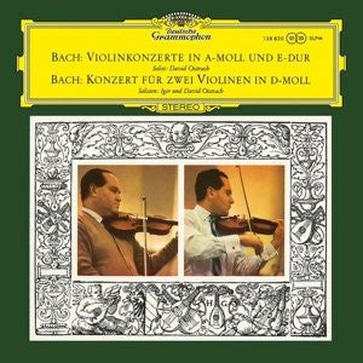 BACH J.S VIOLIN CONCERTOS 1 AND 2 BWV 1041 AND 1042 LP VINYL NEW 33RPM - Default Title