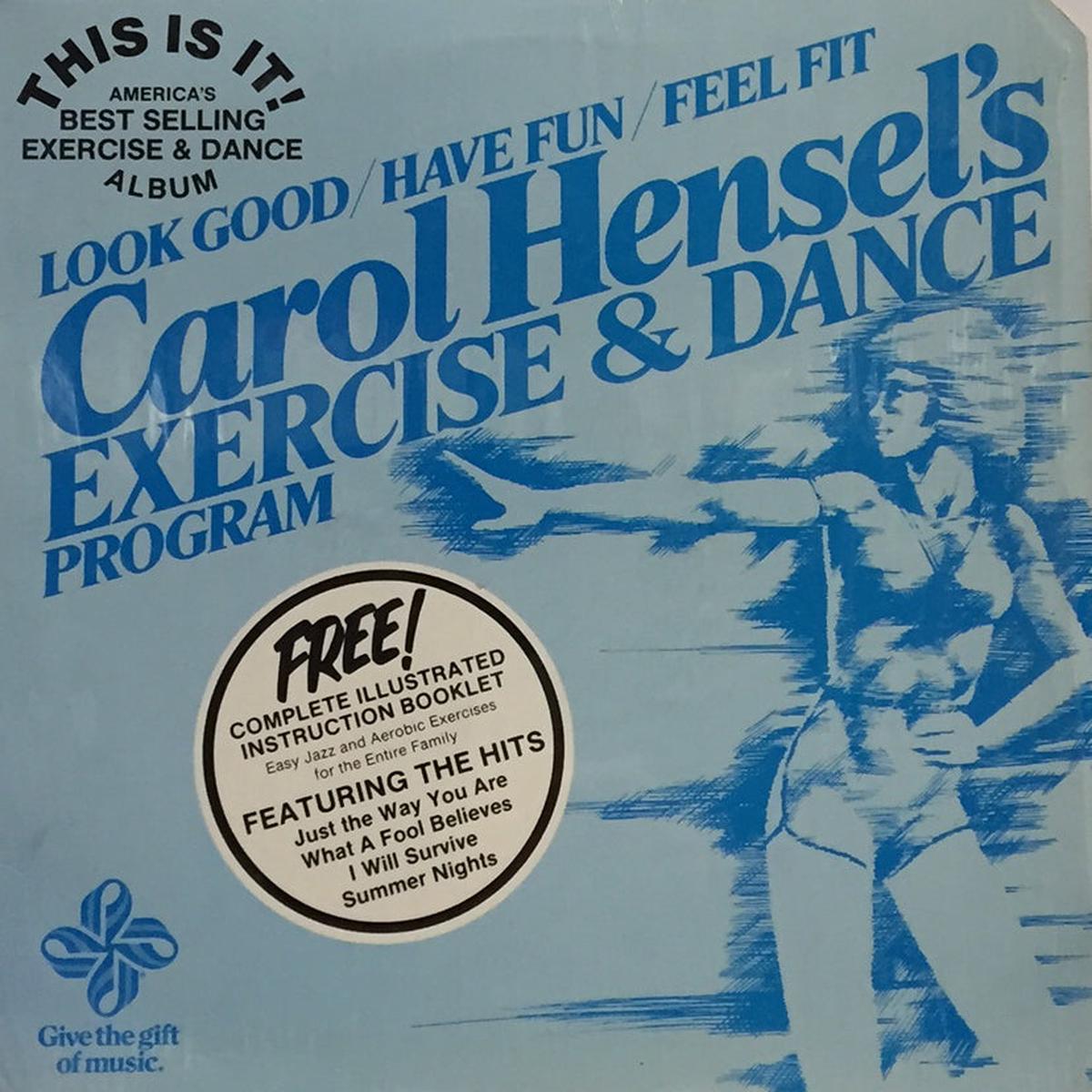 CAROL HENSEL / Dancersize ( 1981 Press LP)