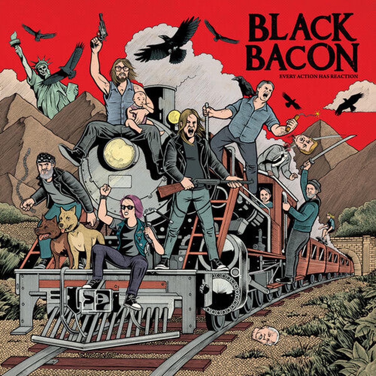 Black Bacon - Every Action Has Reaction [Explicit Content] (Green, Colored Vinyl) ((Vinyl)) - Default Title