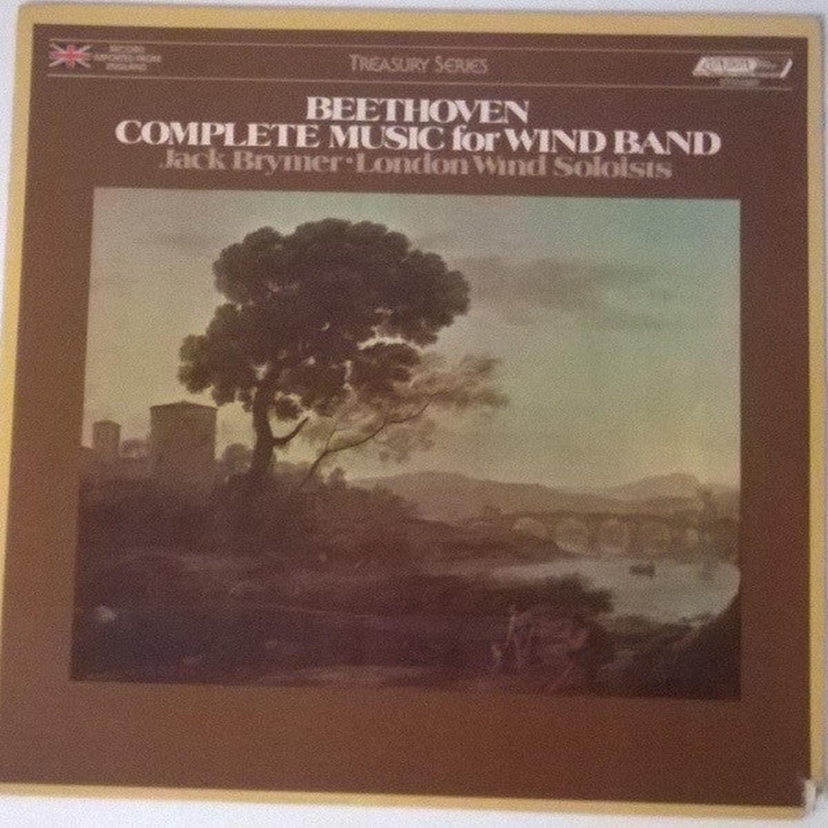 Beethoven*, Jack Brymer, London Wind Soloists - Complete Music For Wind Band - LP