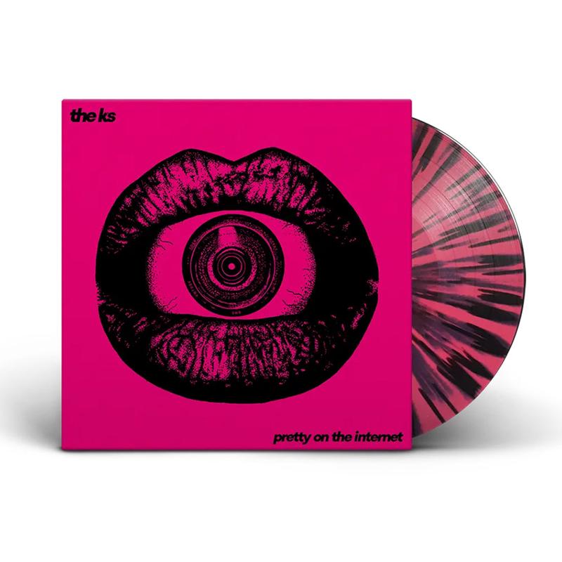 THE K'S - Pretty On The Internet (RSD Indies Exclusive) - LP - Berry Colour w/ Black Splatter Vinyl