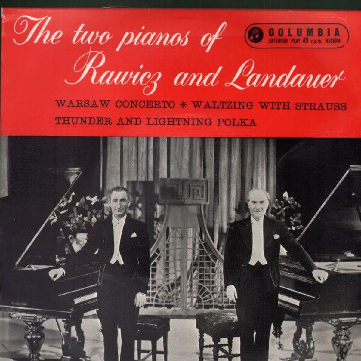 The Two Pianos Of-7  Vinyl P/S-VG+/VG+