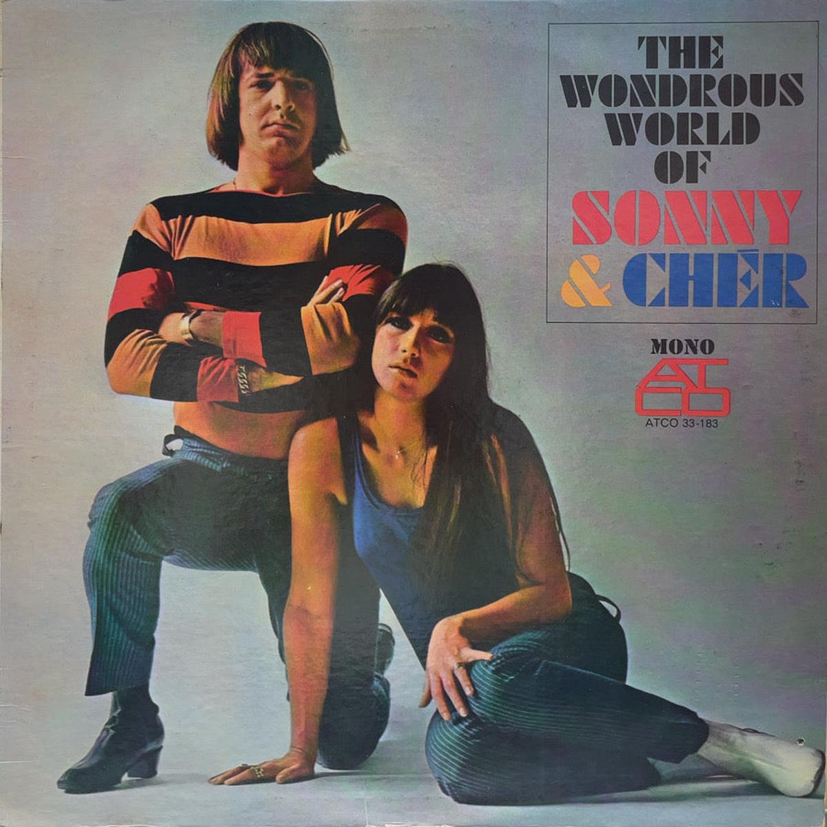 SONNY & CHER / The Wondrous World Of Sonny & Cher ( ATCO Records 33-183, LP)